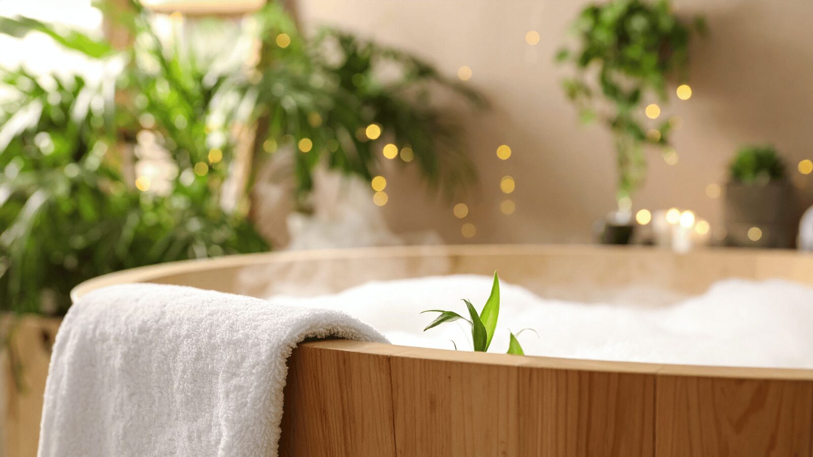 お風呂で体を芯から温める