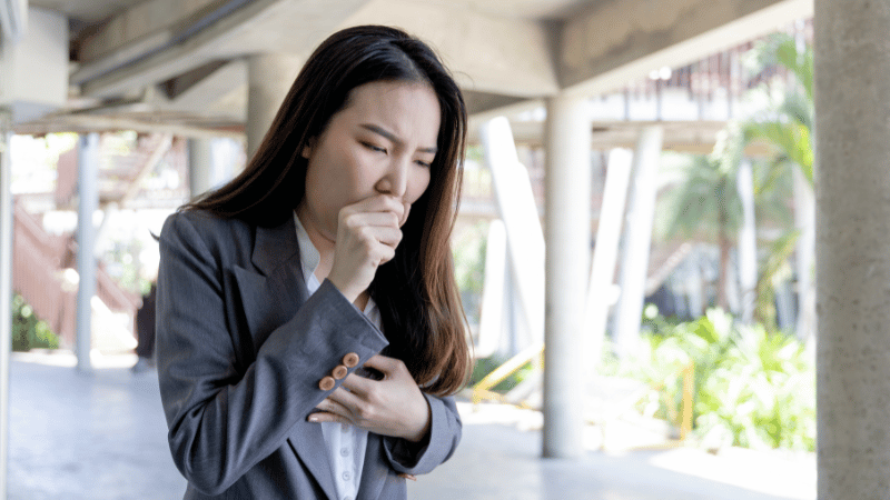 乾燥による粘膜の防御力低下